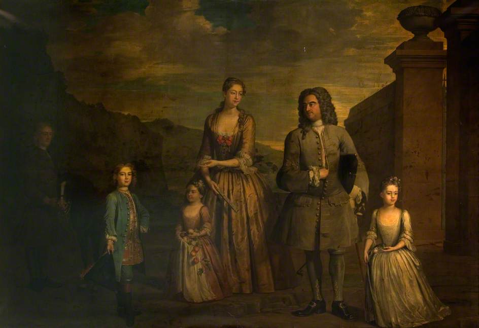 John Chetwynd, 2nd Viscount Chetwynd And Family — Herman Van Der Myn