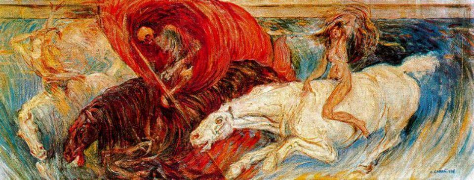 The Horseman Of The Apocalipse — Carlo Carrà