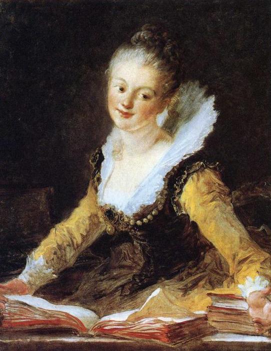 Portrait Of A Girl — Jean-honoré Fragonard