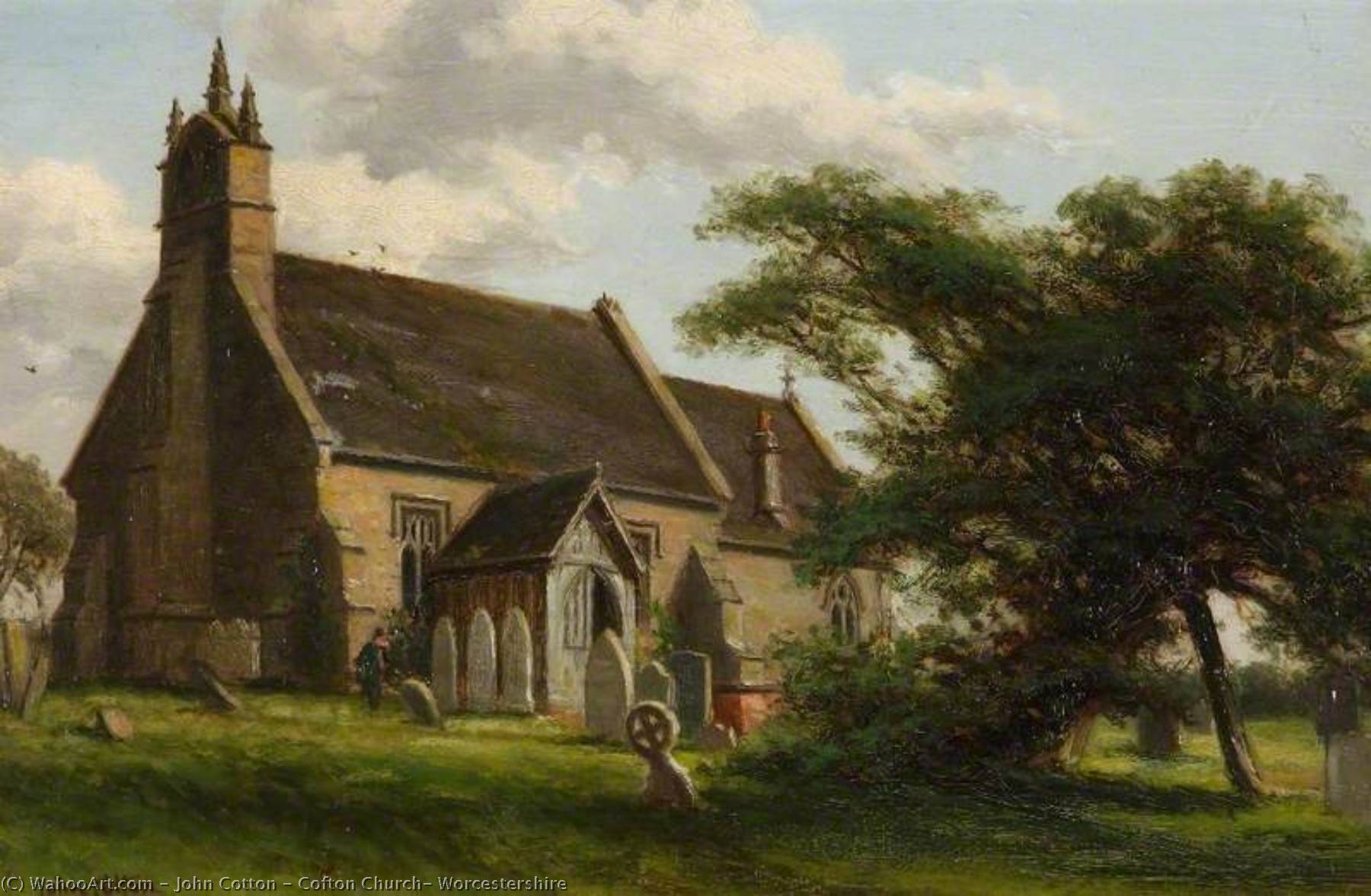 Cofton Church, Worcestershire — John Cotton