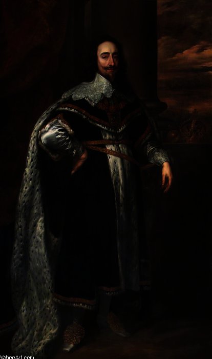 Charles I At The Hunt — Антони Ван Дик