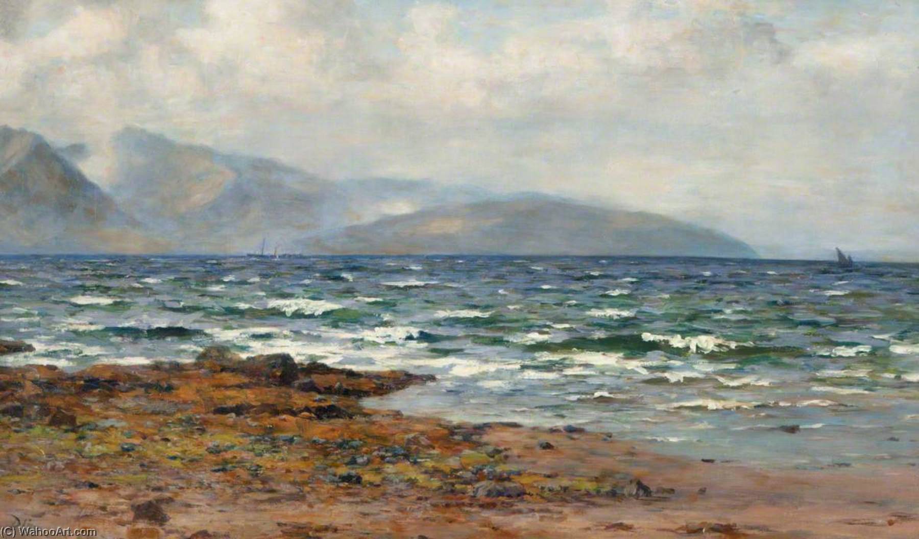 Sea Loch In Rough Weather — Duncan Cameron