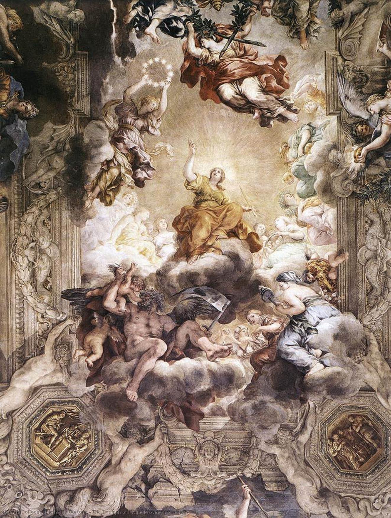 The Triumph Of Divine Providence (detail) — Pietro Da Cortona