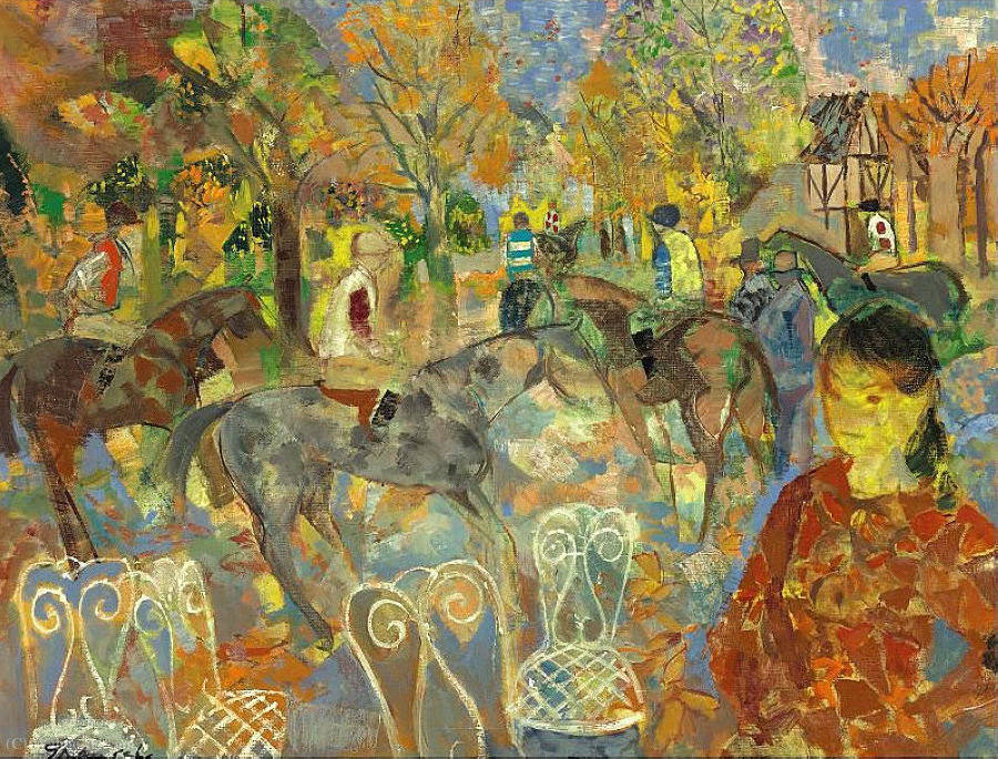 Horses Training, (1965) — Emilio Grau Sala