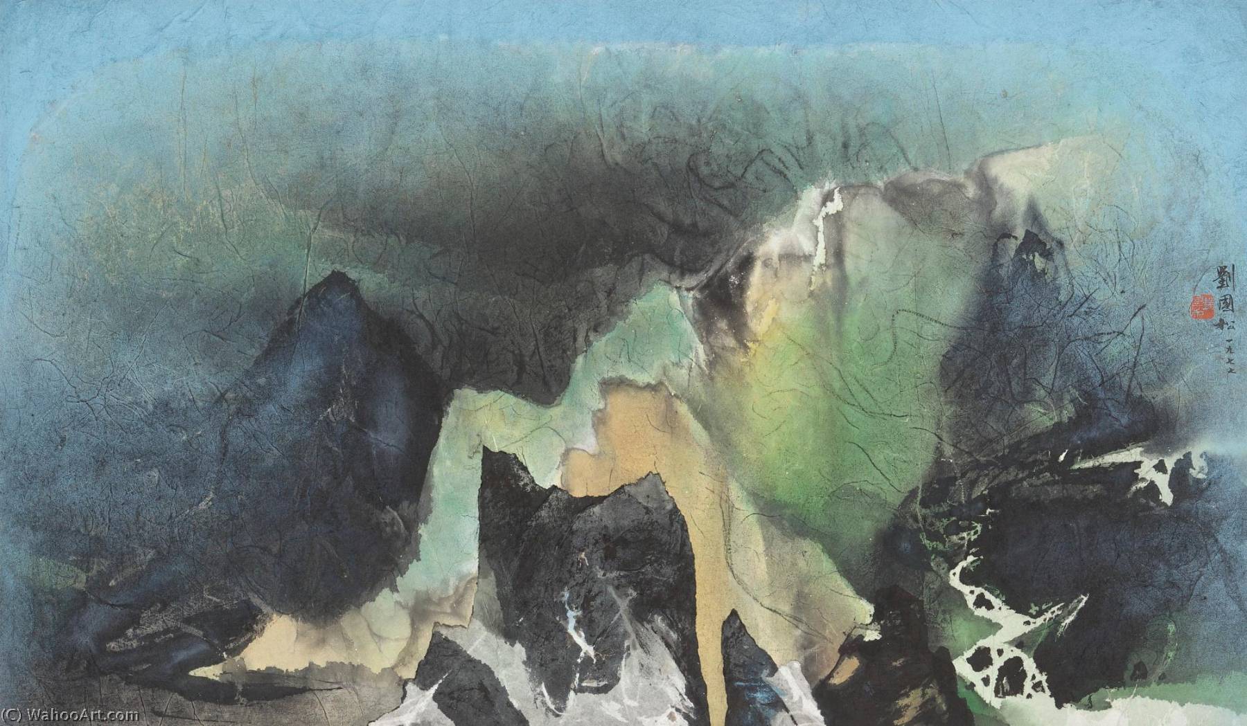 Emerald Gorge — Liu Guosong