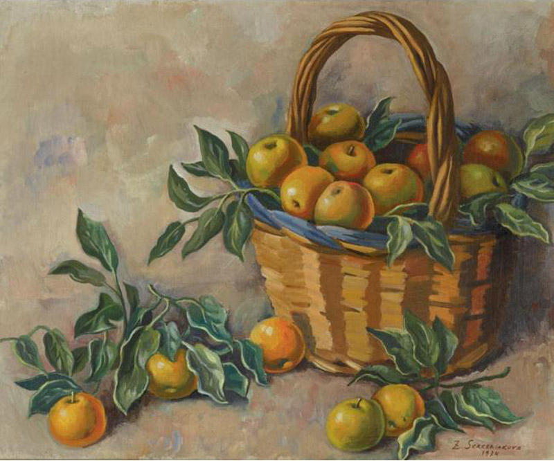 Basket Of Apples — Zinaida Serebriakova
