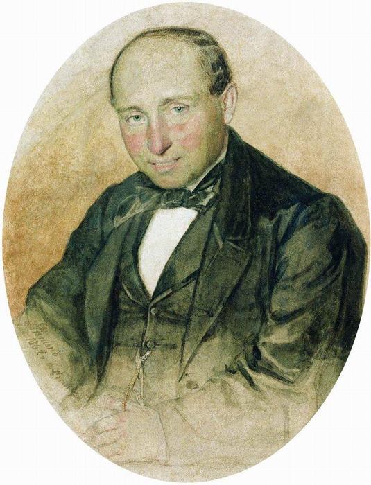 Portrait Of Dr. G. Kostrov — Ilya Yefimovich Repin
