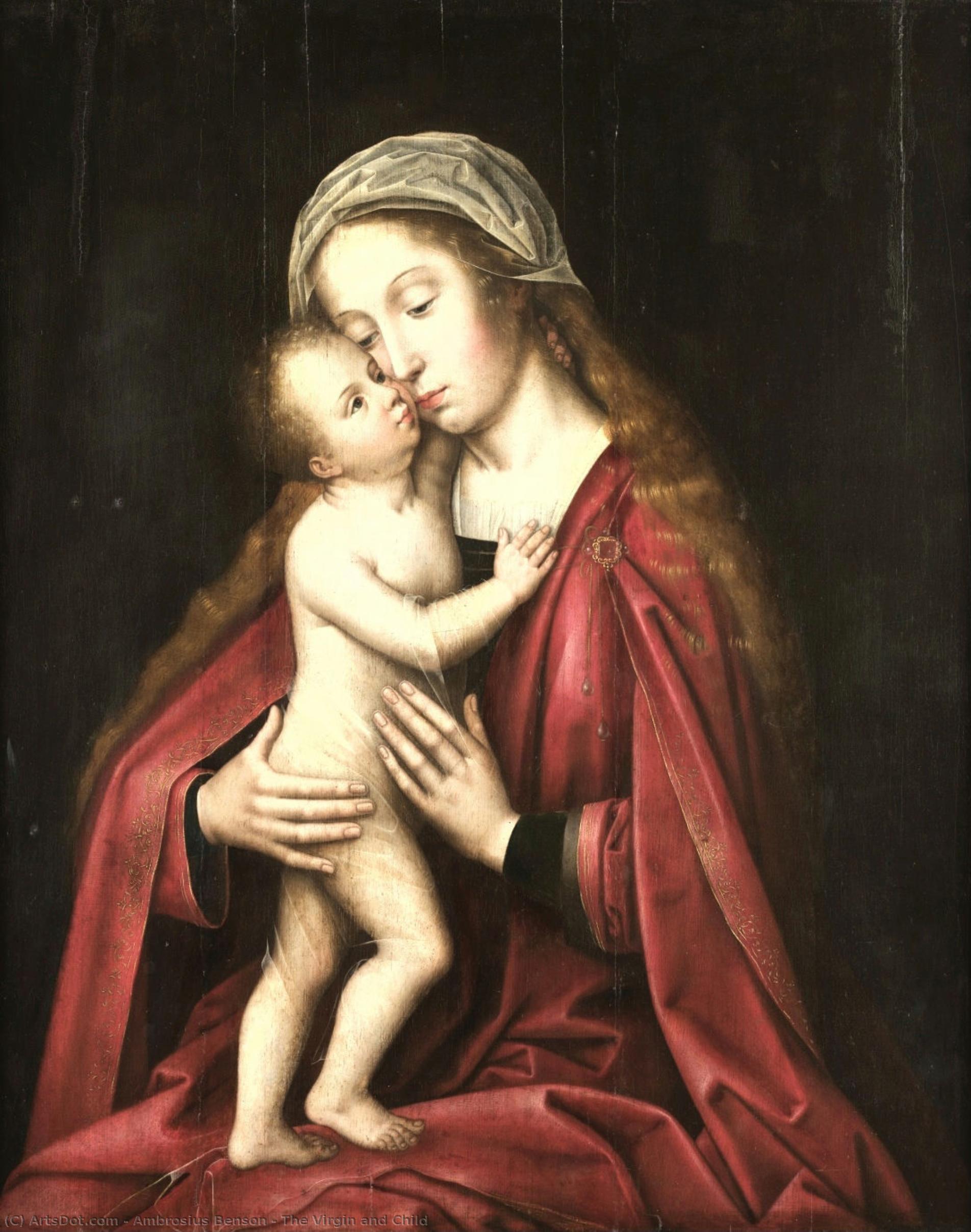 The Virgin And Child — Ambrosius Benson