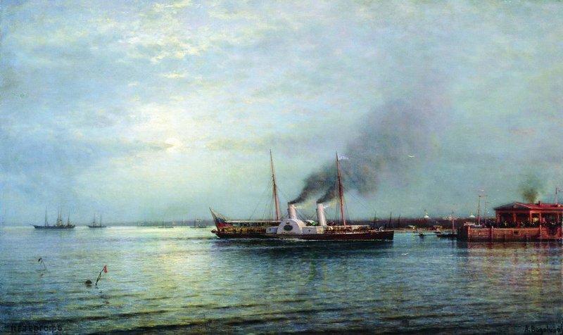 Evening In Peterhof — Alexei Petrovich Bogoliubov