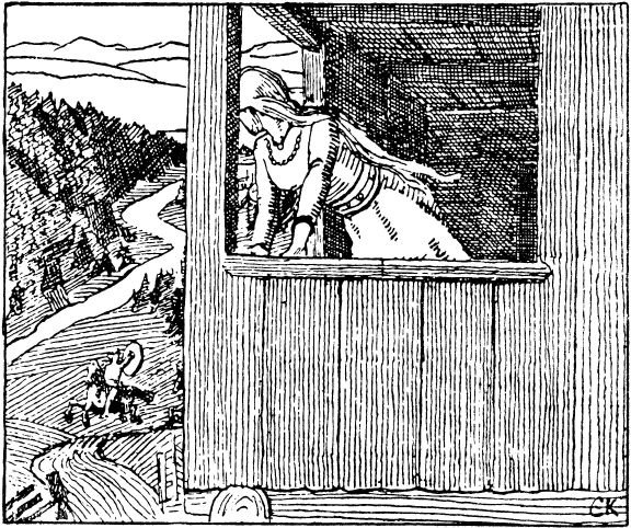 Harald Haarfagres Saga - Gyda 2 — Christian Krohg