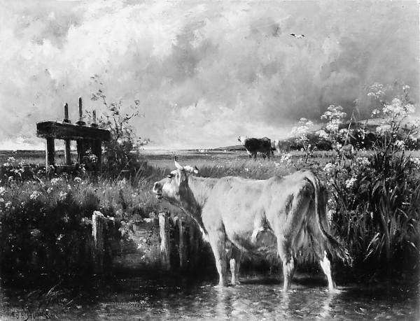The Flood Gate — Émile Van Marcke De Lummen
