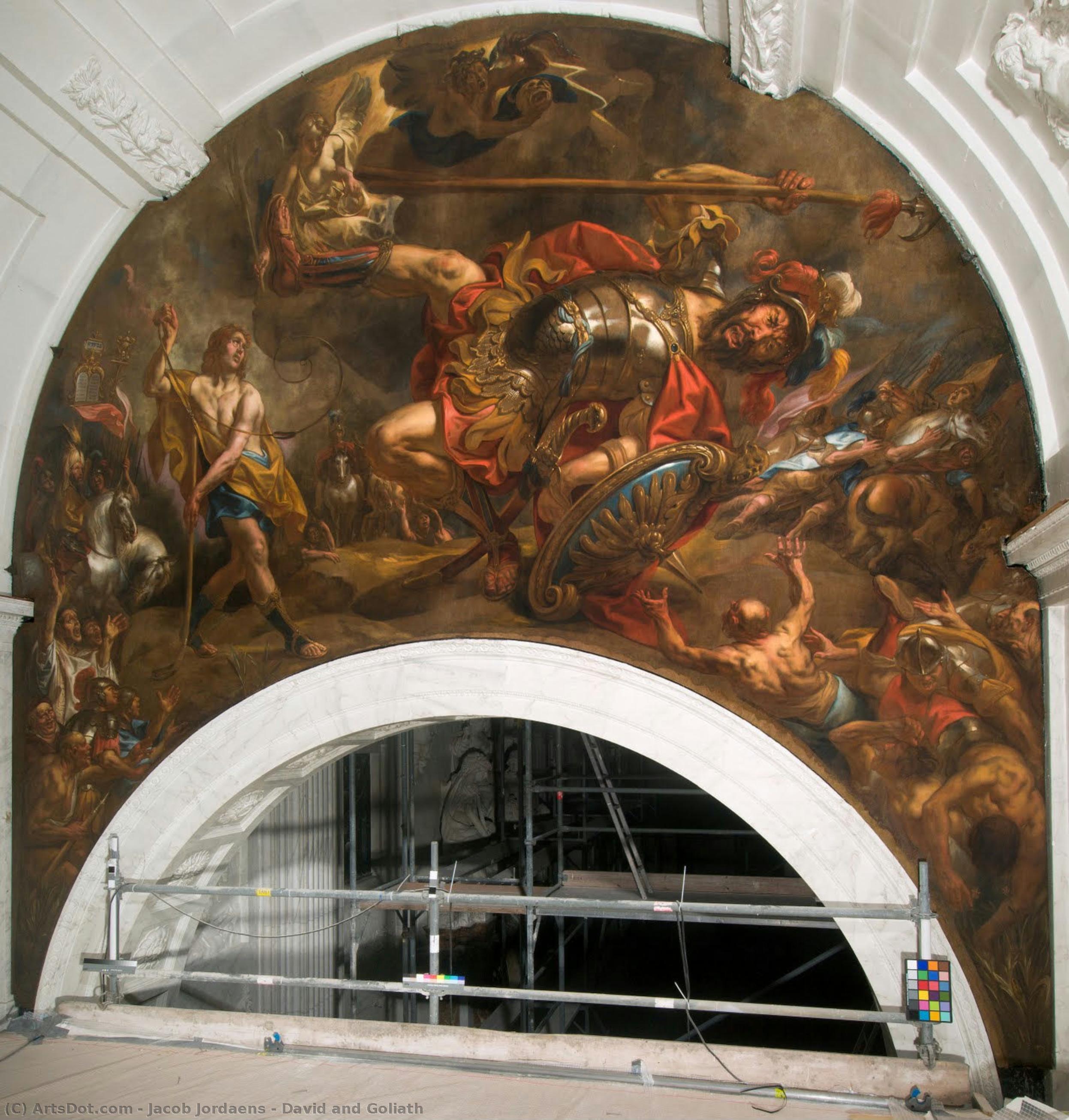David Y Goliat — Jacob Jordaens