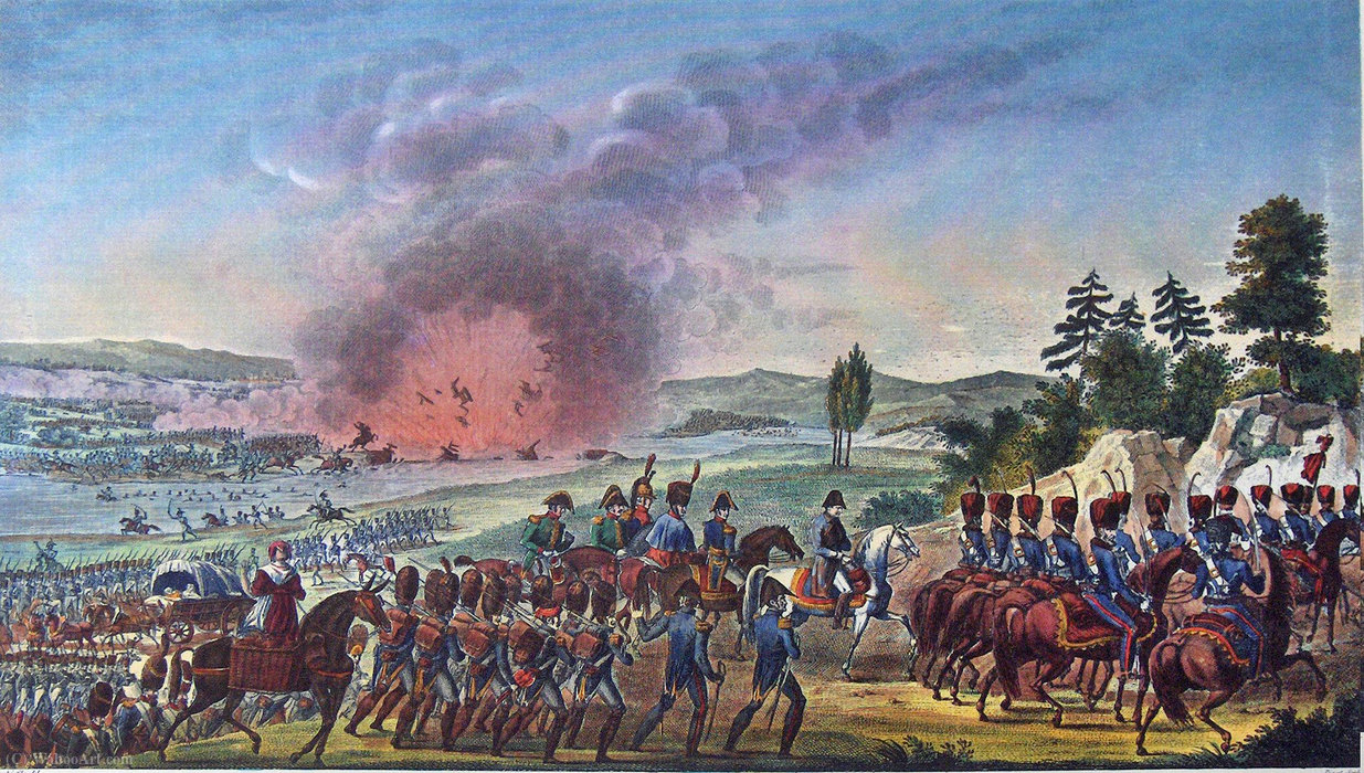 Battle Of Leipzig — Antoine Charles Horace Vernet Aka Carle Vernet