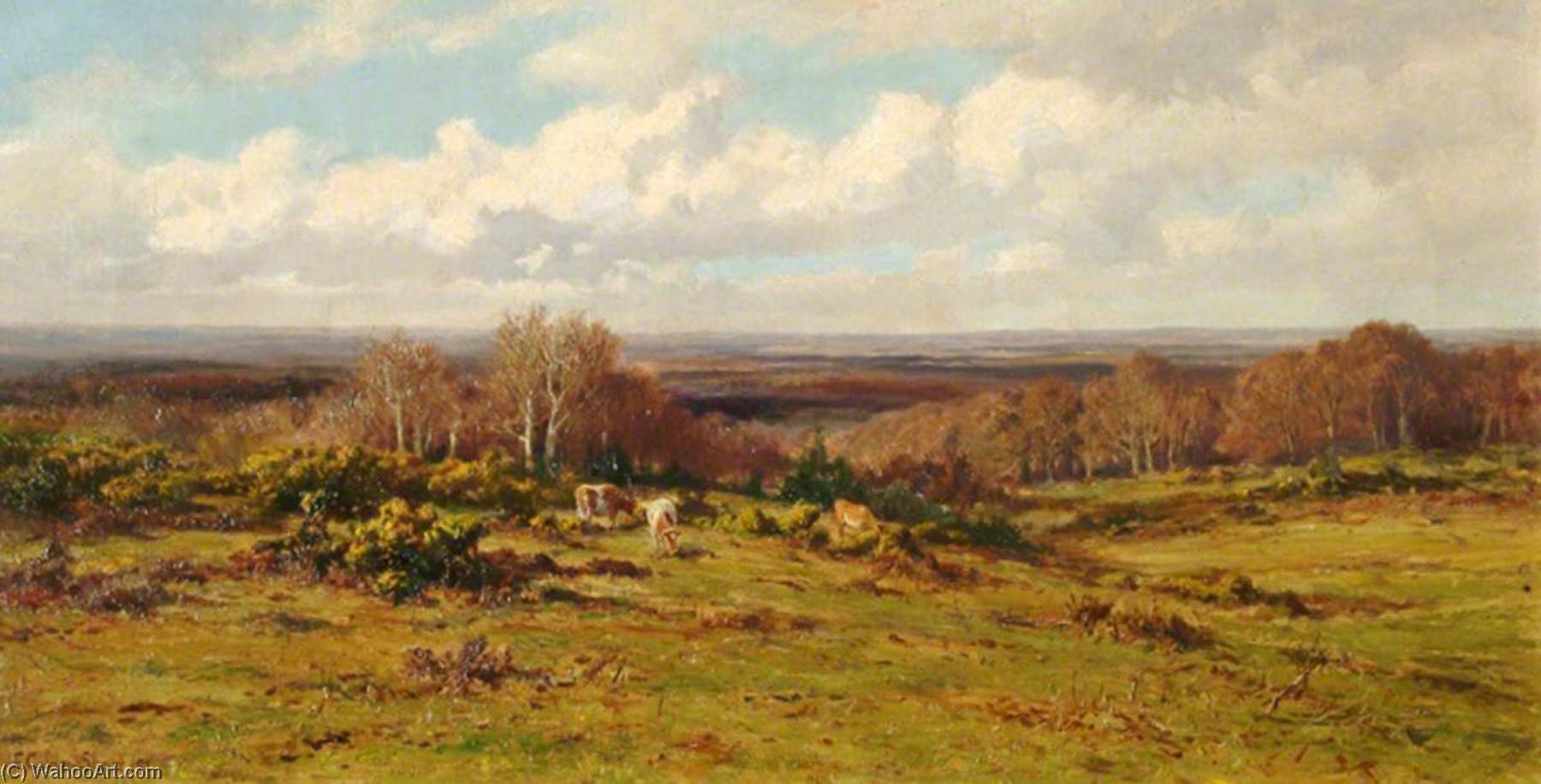 A Distant Forest Scene — Frederick Golden Short