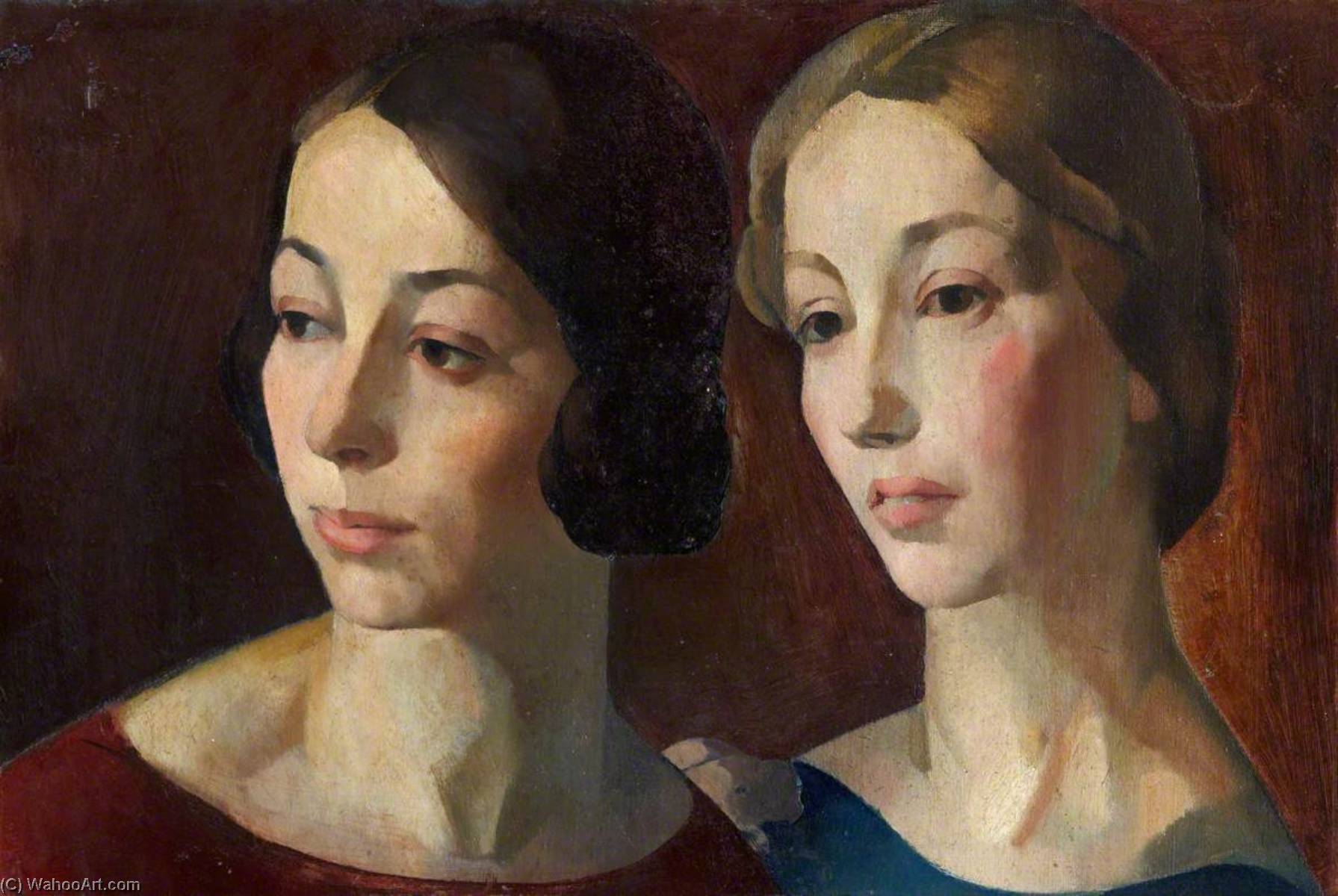 Emma And Janet — Sir William George Gillies