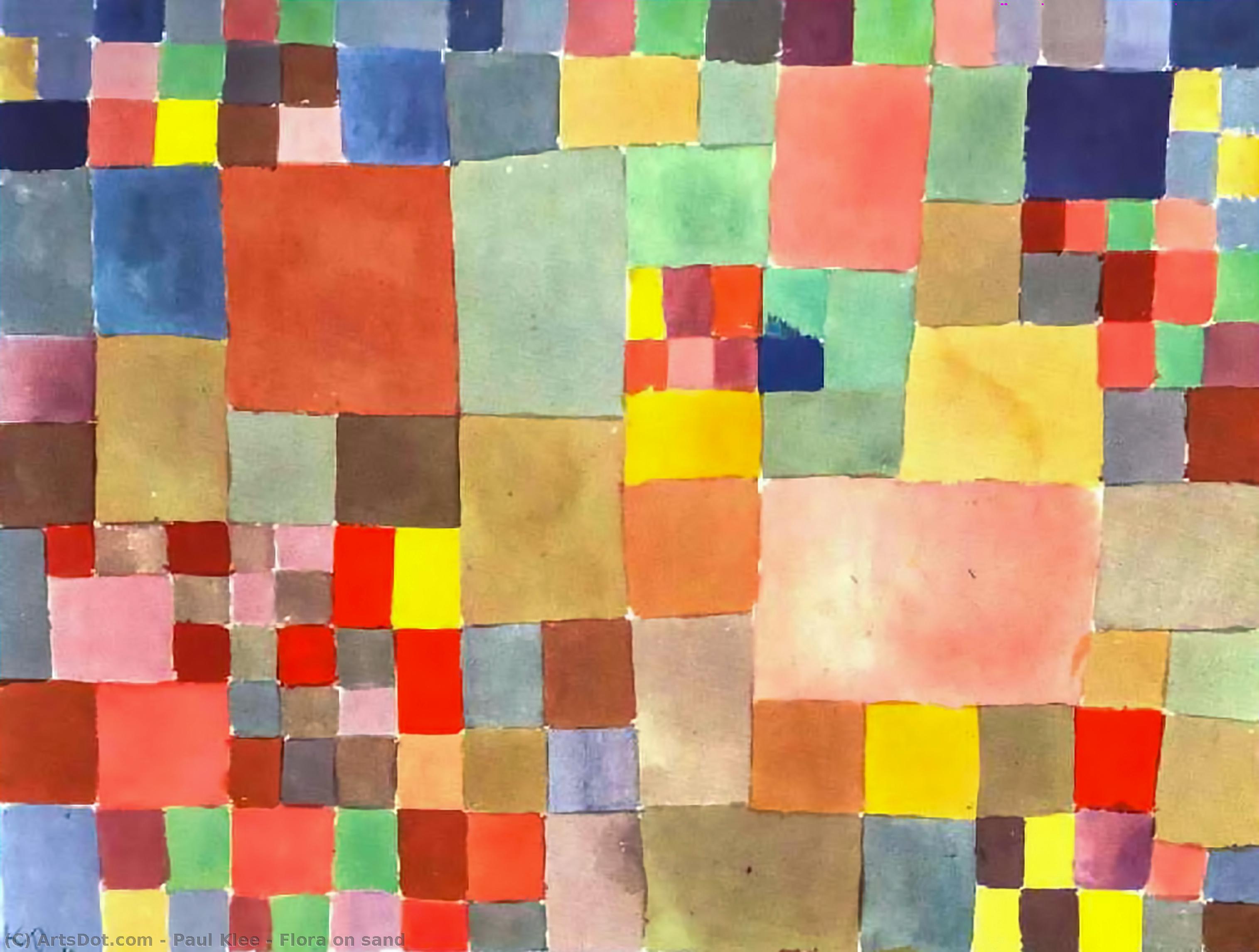 Flora En Arena — Paul Klee