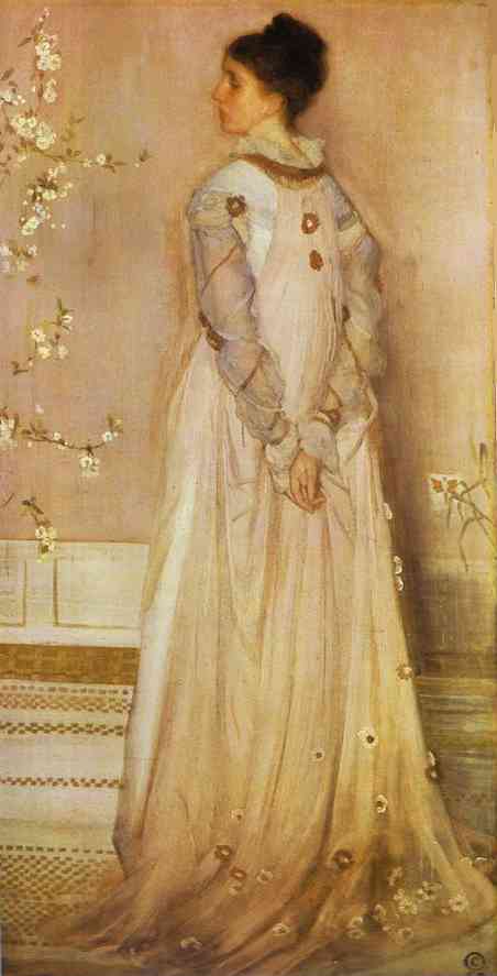 Sinfonía En Tonalidades Pastel Y Rosa — James Abbott Mcneill Whistler
