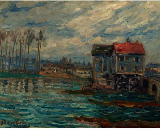 Le Loing A Moret — フランシス・ピカビア