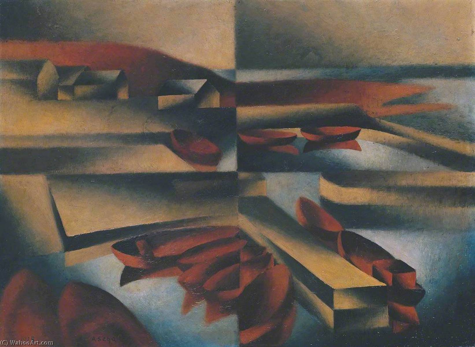 Harbour On Bornholm (hafen Von Bornholm) — Arthur Segal