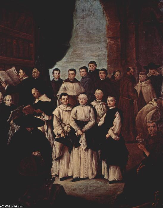 Friars In Venice — Pietro Longhi