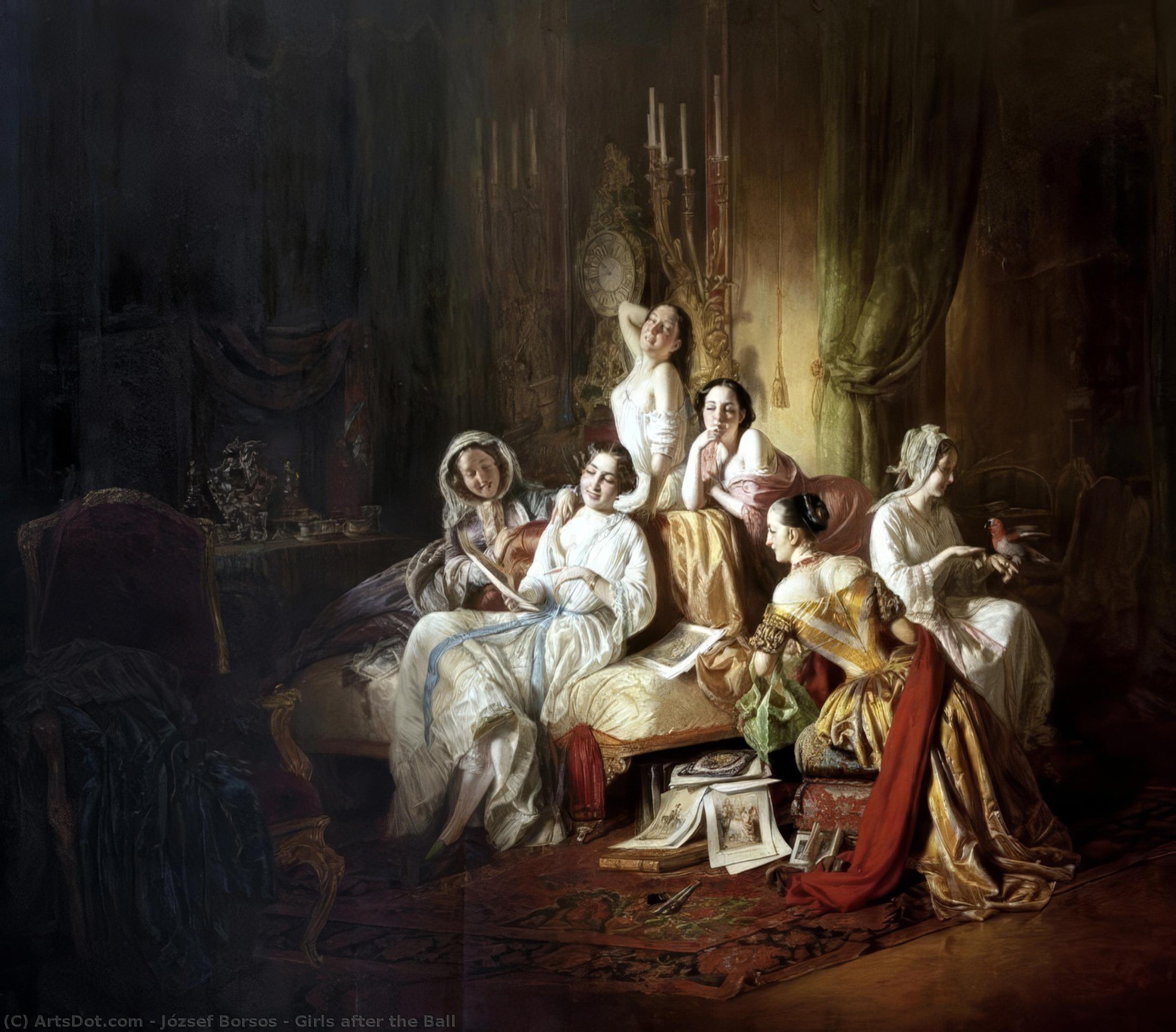 Girls After The Ball — József Borsos
