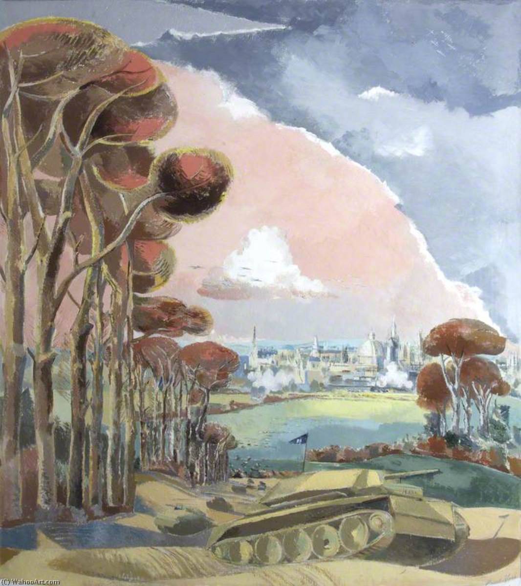 Oxford During The War — Пол Наш