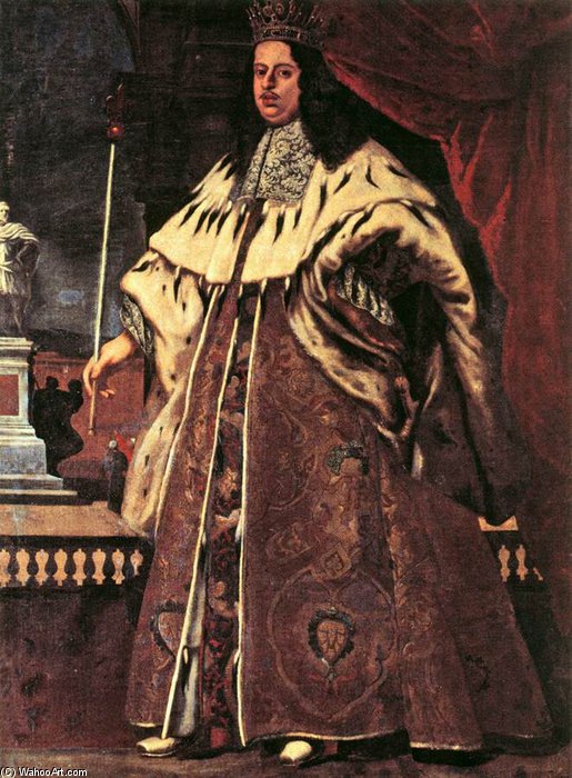 Portrait Of Grand Duke Cosimo Iii De' Medici — Baldassarre Franceschini