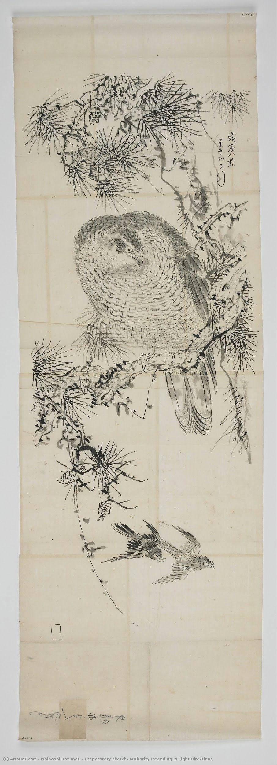Preparatory Sketch: Authority Extending In Eight Directions — Ishibashi Kazunori