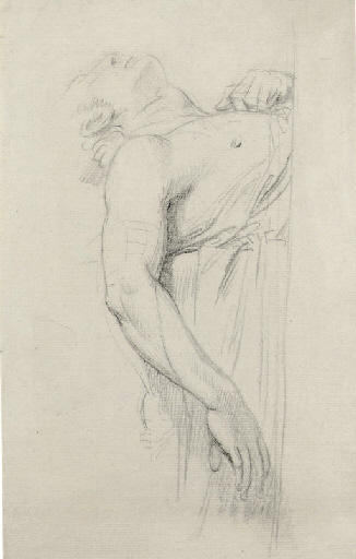 Study For The Figure Of Patroclus In 'thetis Bringing The Armour To Achilles' — Benjamin West