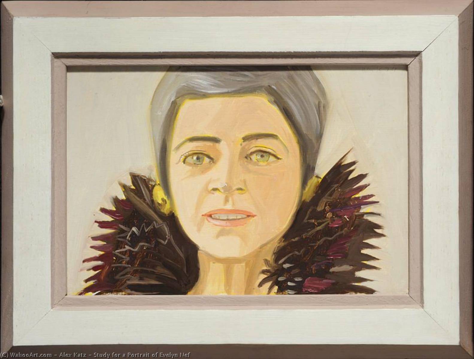 Study For A Portrait Of Evelyn Nef — Alex Katz
