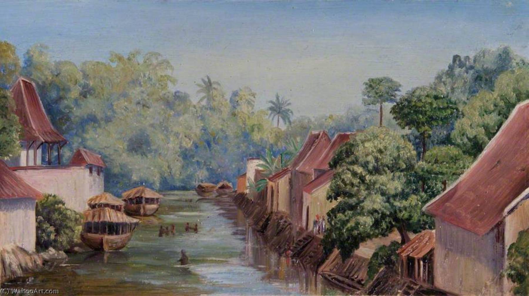 En Surabaya, Java — Marianne North