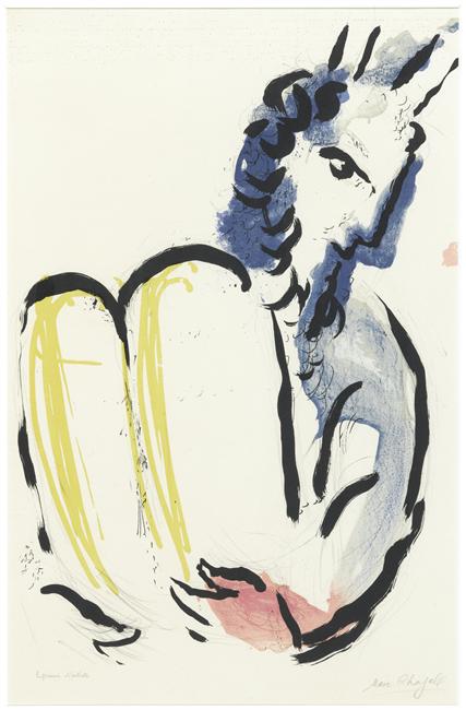 Moses — Marc Chagall