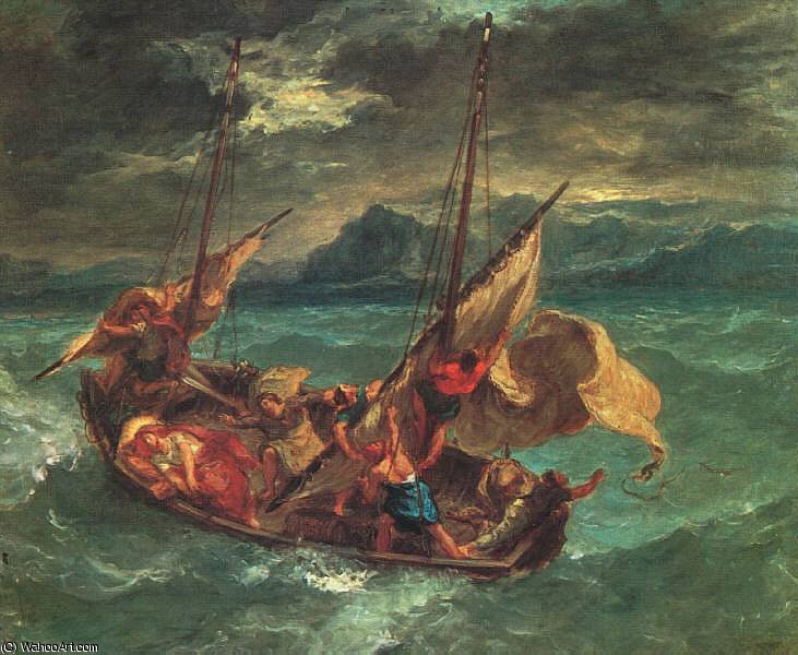 Sea Galilee — Эжен Делакруа