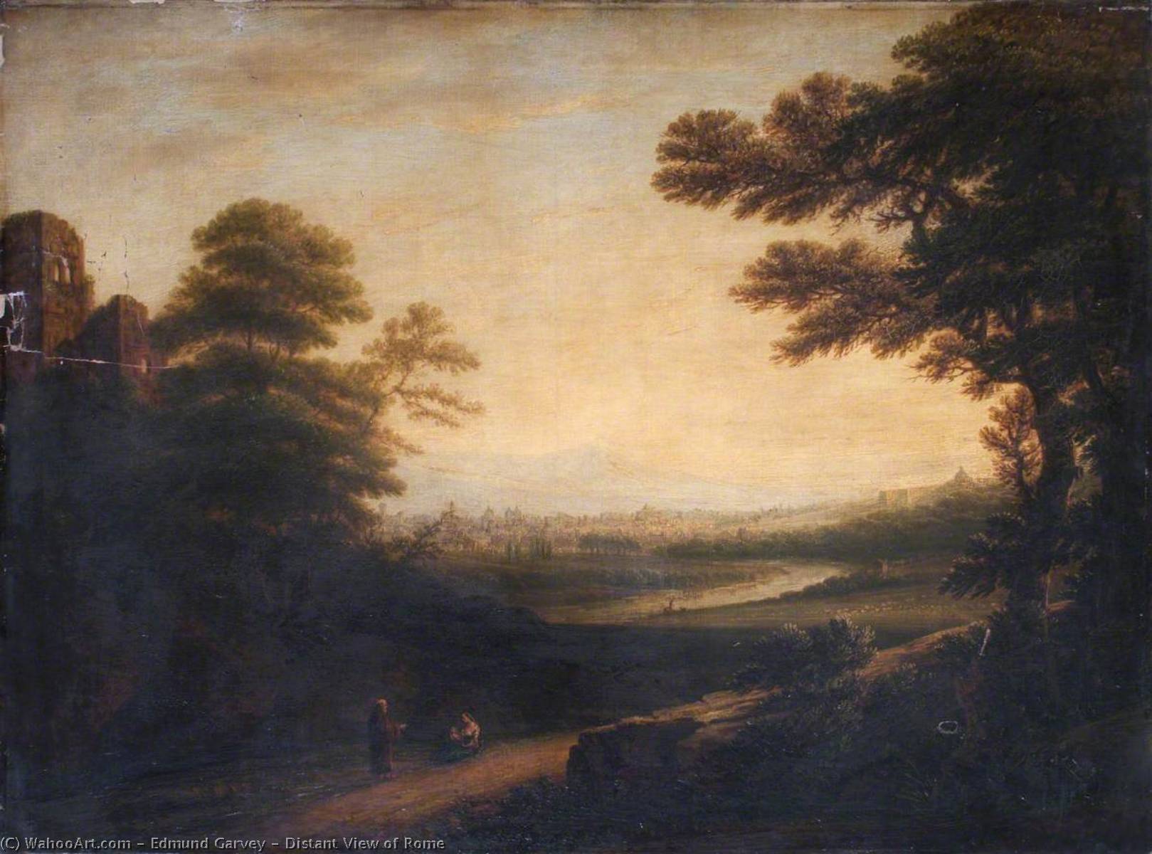 Distant View Of Rome — Edmund Garvey