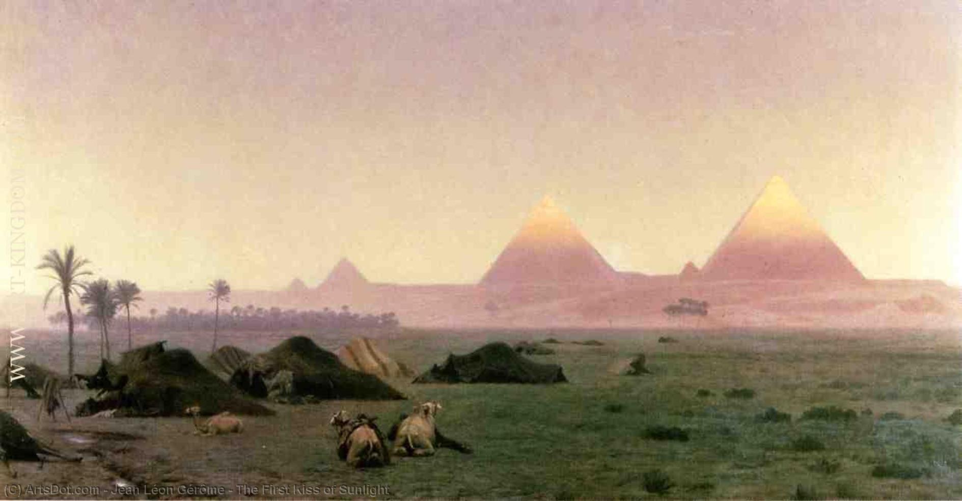 The First Kiss Of Sunlight — Jean-léon Gérôme