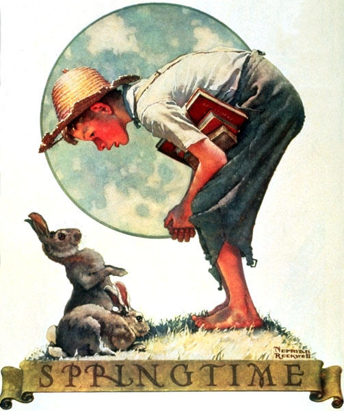 Bunny Boy — Norman Rockwell