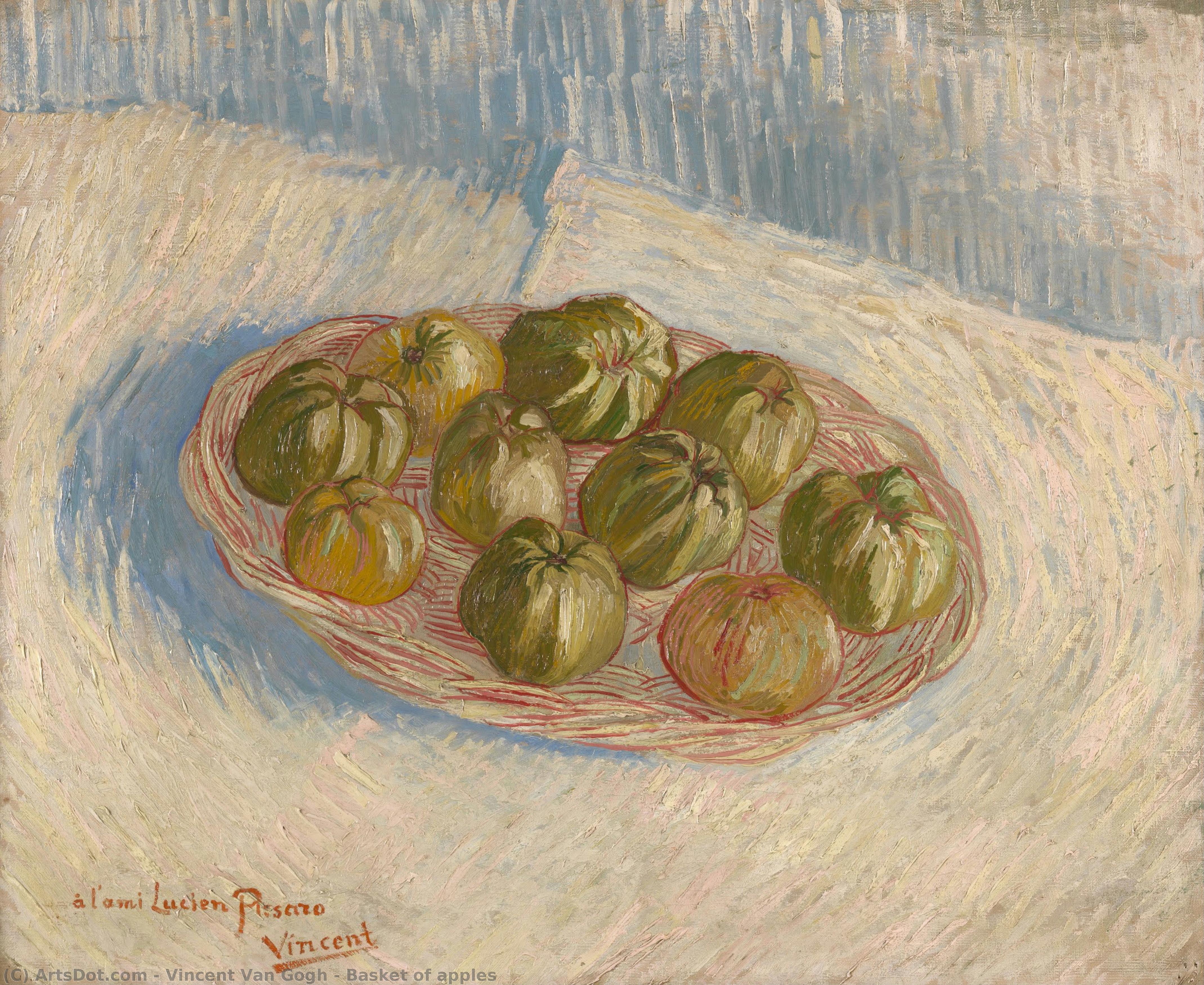 Basket Of Apples — Vincent Van Gog