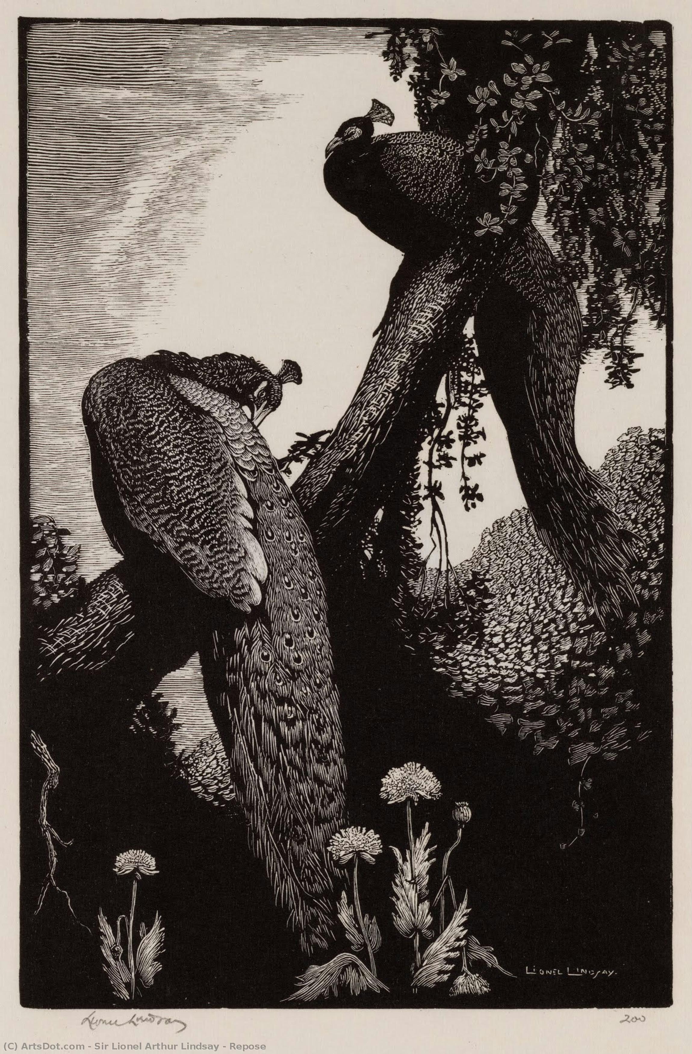 Repose — Sir Lionel Arthur Lindsay