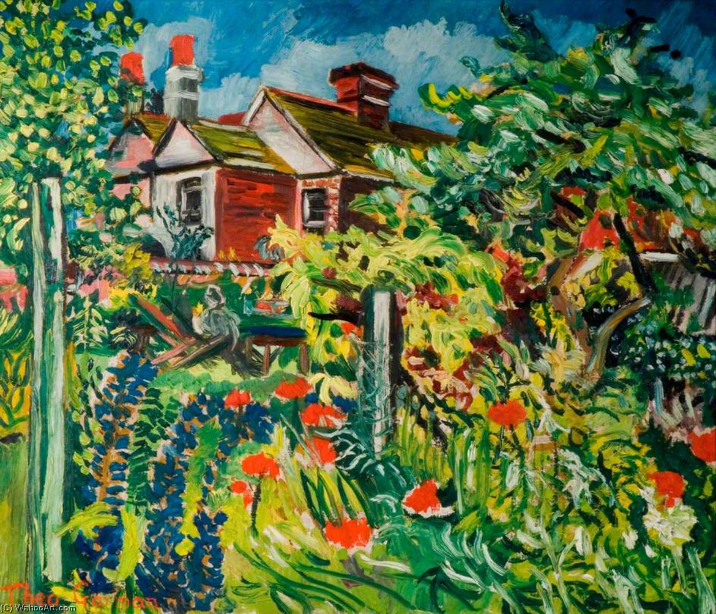 Summer Garden, Harting — Theodore Garman