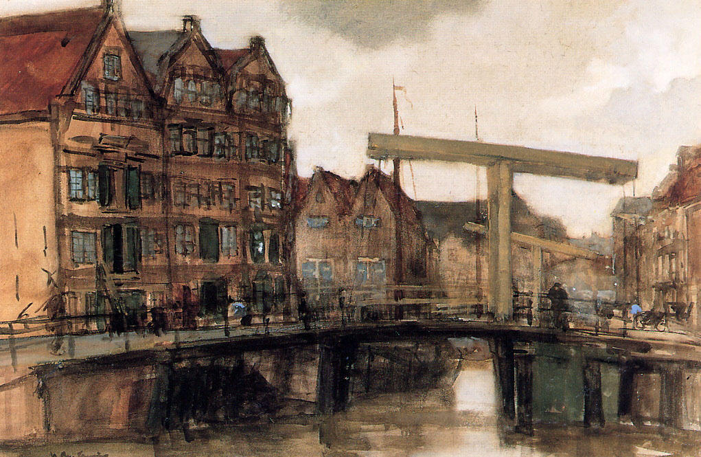 Warehouses In Amsterdam — Pieter Florentius Nicolaas Jacobus Arntzenius