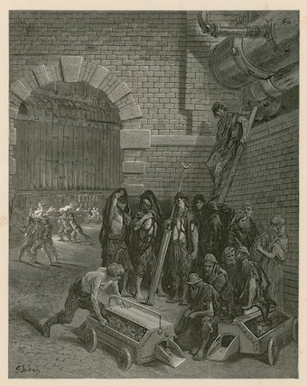 Lambeth Gas Works, London — Paul Gustave Doré
