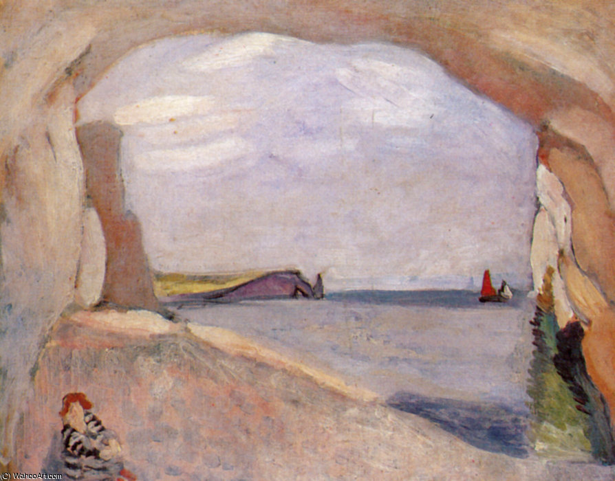 La Voile Rouge Huile Sur Toile Collection Particulière — Henri Matisse