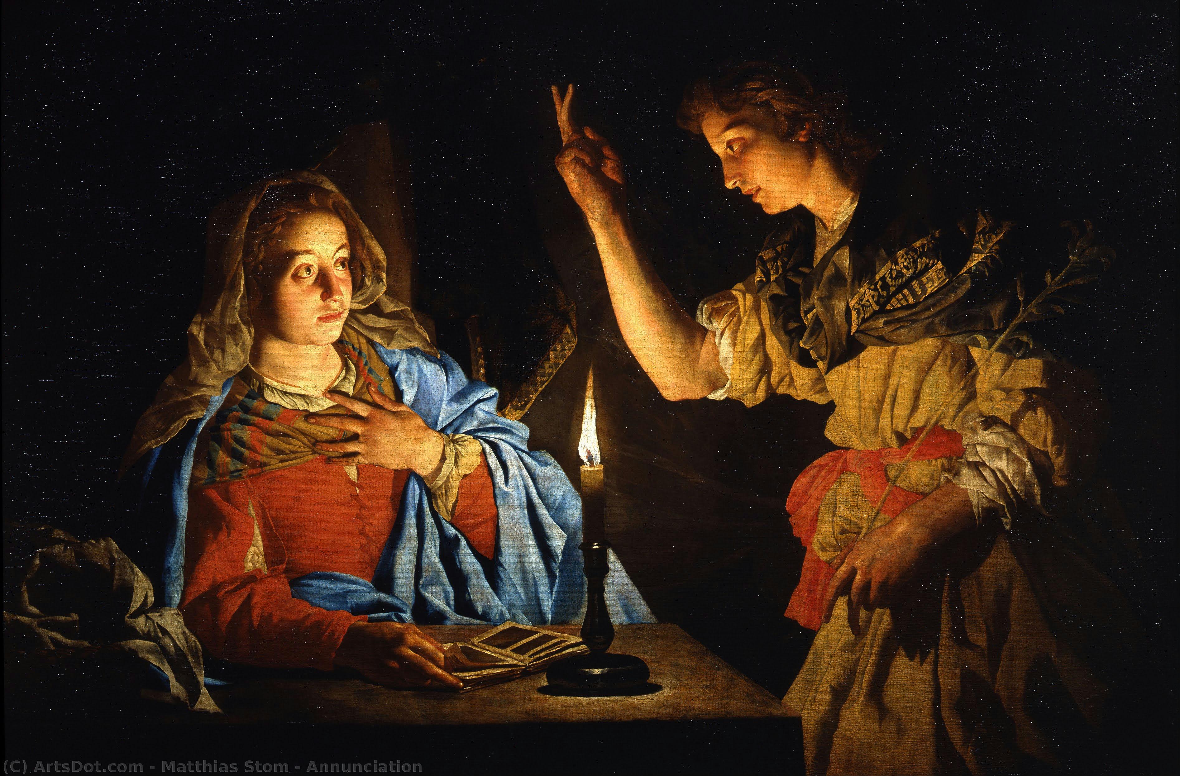 Annunciation — Matatij Stom