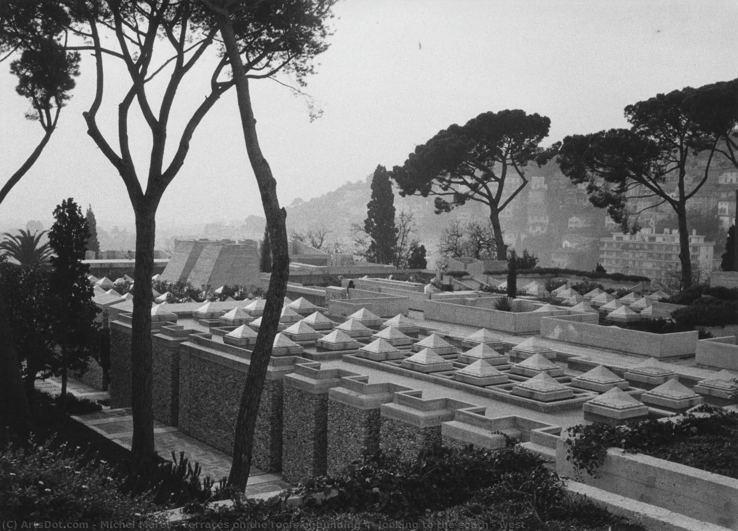 Terraces On The Roofs Of Building 4, Looking To The South – West — Michel Marot
