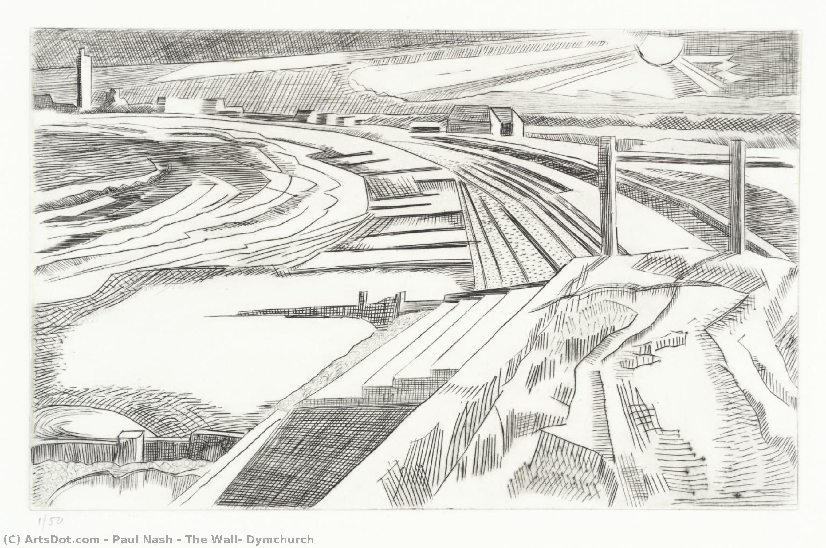 The Wall, Dymchurch — Paul Nash