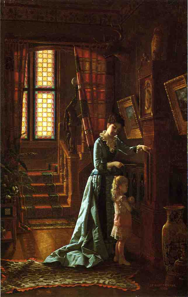 Grandfather's Clock — De Scott Evans