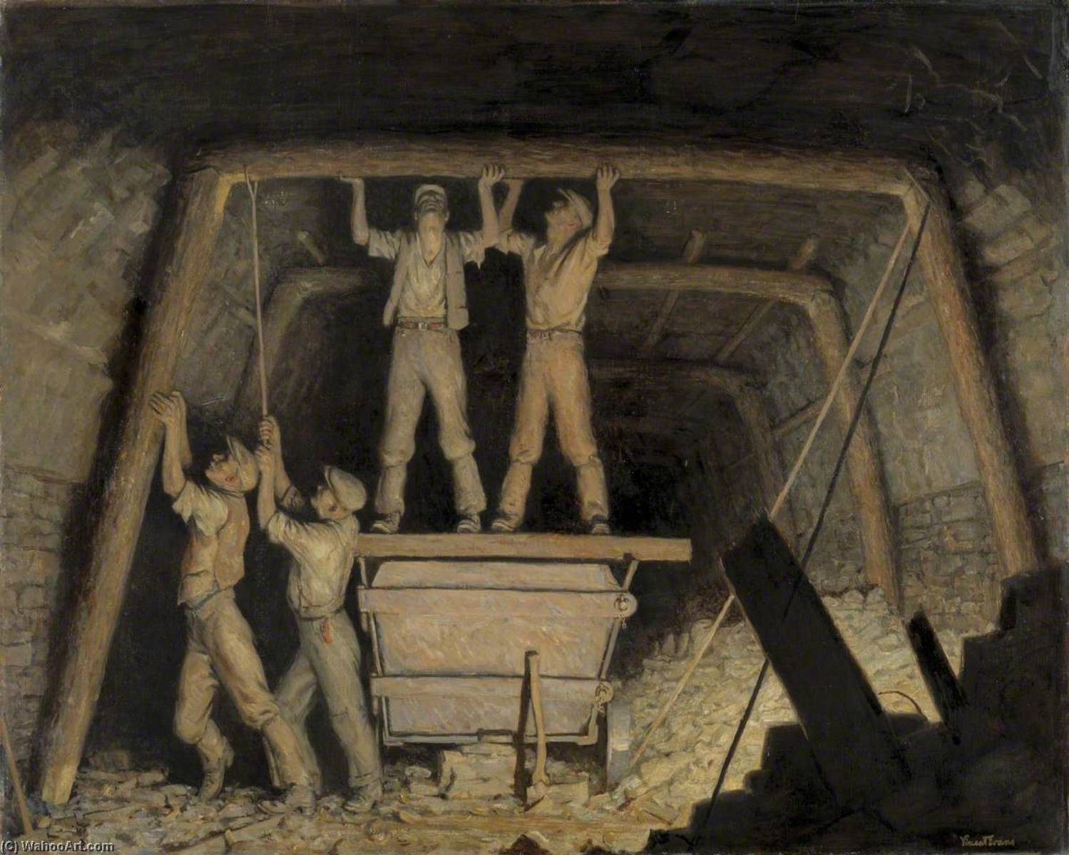 Repairing Main Road — Vincent Evans
