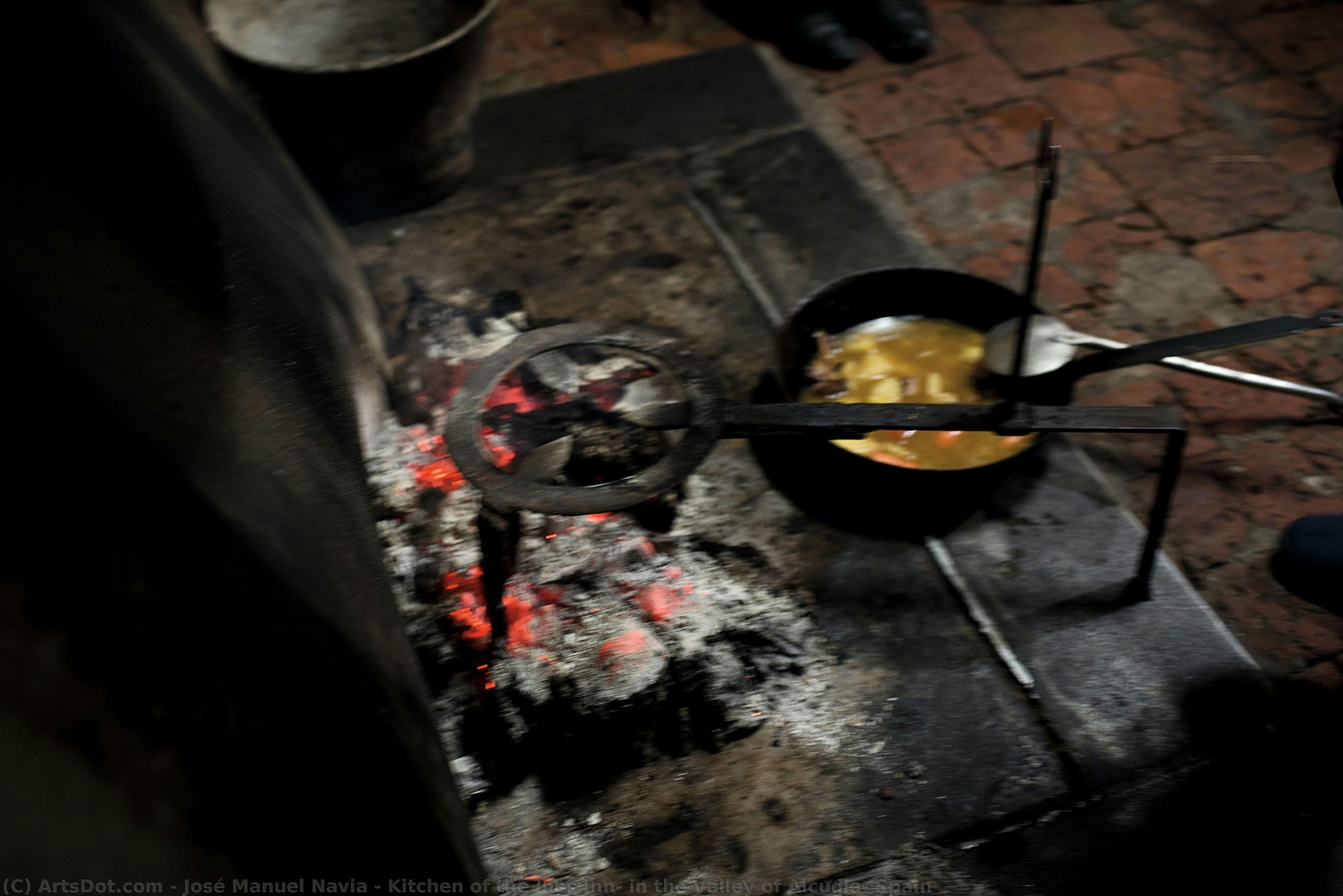 Kitchen Of The Inés Inn, In The Valley Of Alcudia, Spain — José Manuel Navia