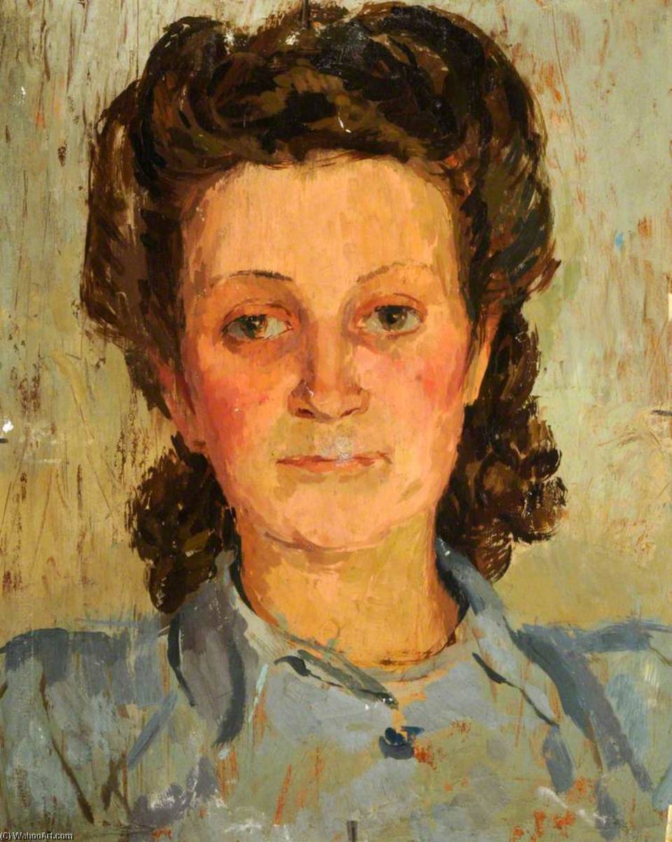 Portrait Of An Unknown Woman (verso) — Lionel Maurice De Sausmarez