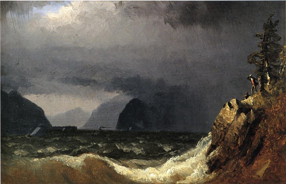 Storm King Of The Hudson — Sanford Robinson Gifford